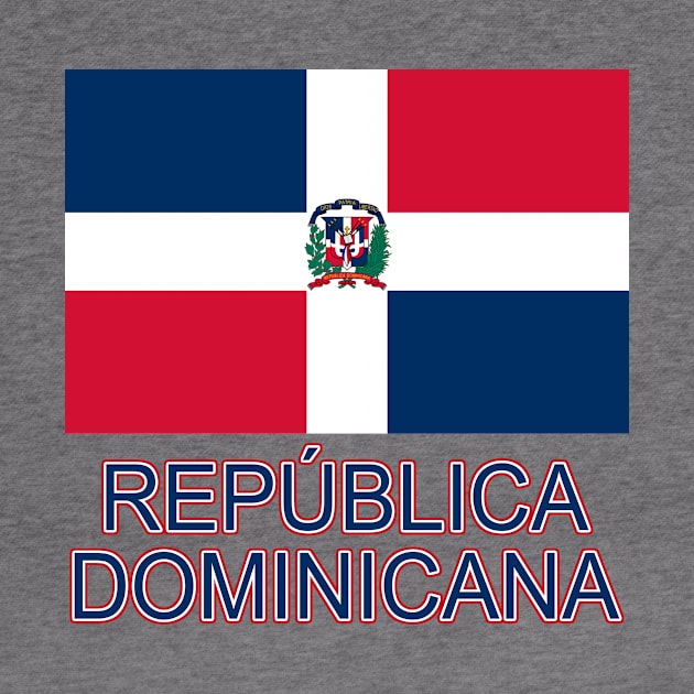 The Pride of Republica Dominicana - Dominican Flag Design by Naves